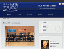 Tablet Screenshot of kendo-oviedo.com